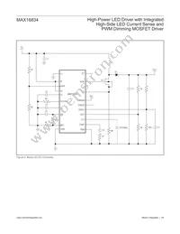 MAX16834ATP/V+ Datasheet Page 19