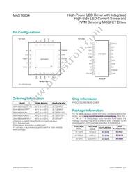 MAX16834ATP/V+ Datasheet Page 22