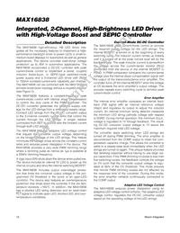 MAX16838AUP+T Datasheet Page 12