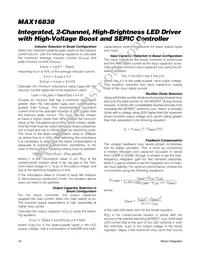 MAX16838AUP+T Datasheet Page 16