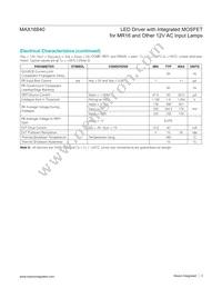 MAX16840ATB+TQR Datasheet Page 3