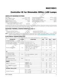 MAX16841ASA+T Datasheet Page 2