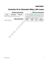 MAX16841ASA+T Datasheet Page 17