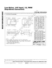 MAX1685EEE+TG126 Datasheet Page 14