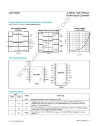 MAX16903RATB50/V+T Datasheet Page 7