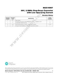 MAX16907SATE/V+ Datasheet Page 18