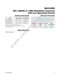 MAX16909RAUE/V+CMD Datasheet Page 17