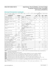 MAX16915AUB/V+T Datasheet Page 3