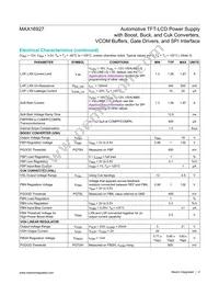 MAX16927GTM/V+T Datasheet Page 4