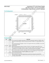 MAX16927GTM/V+T Datasheet Page 13