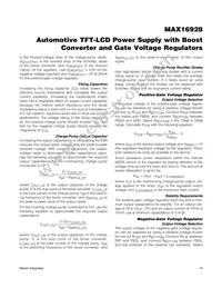 MAX16928AUP/V+T Datasheet Page 14