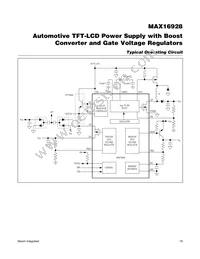 MAX16928AUP/V+T Datasheet Page 19