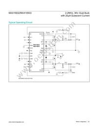 MAX16933ATIR/VY+ Datasheet Page 22