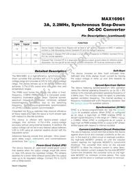 MAX16961SAUEA/V+ Datasheet Page 7