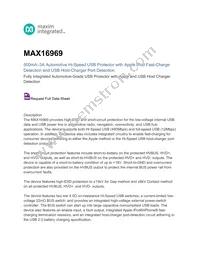 MAX16969BGEE/V+CLV Cover