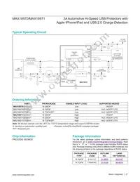 MAX16971AGEEB/V+ Datasheet Page 2