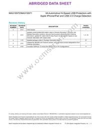 MAX16971AGEEB/V+ Datasheet Page 3