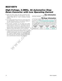 MAX16974AUE/V+T Datasheet Page 18