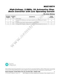 MAX16974AUE/V+T Datasheet Page 19