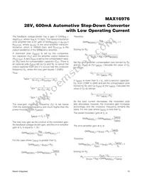 MAX16976AEE/V+ Datasheet Page 15