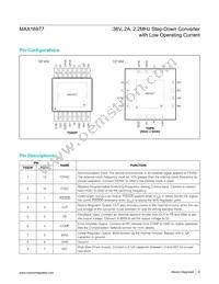 MAX16977RATE+ Datasheet Page 9