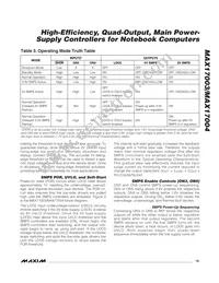 MAX17003ETJ+T Datasheet Page 19