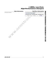 MAX17006BETP+ Datasheet Page 21