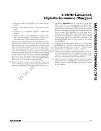 MAX17006ETP+T Datasheet Page 21