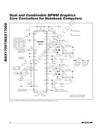 MAX17007GTI+T Datasheet Page 16