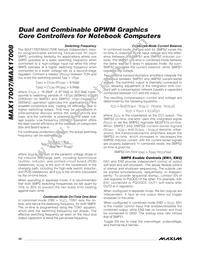 MAX17007GTI+T Datasheet Page 20