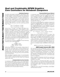 MAX17008GTI+ Datasheet Page 20