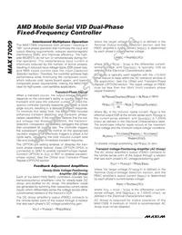 MAX17009GTL+ Datasheet Page 22