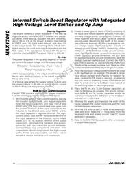 MAX17010ETL+T Datasheet Page 16