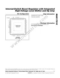 MAX17010ETL+T Datasheet Page 17