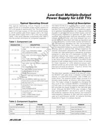 MAX17014AETM+T Datasheet Page 17