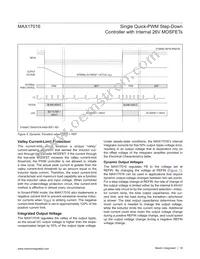 MAX17016ETL+T Datasheet Page 18