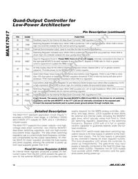 MAX17017GTM+TGB4 Datasheet Page 16