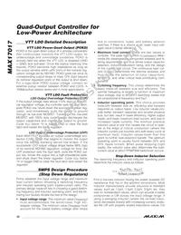 MAX17017GTM+TGB4 Datasheet Page 22