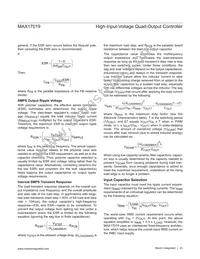 MAX17019ATM+T Datasheet Page 23