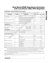 MAX17020ETJ+ Datasheet Page 9