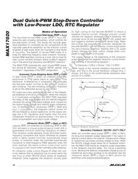 MAX17020ETJ+ Datasheet Page 22