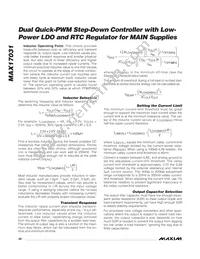 MAX17031ETG+T Datasheet Page 20