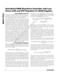 MAX17031ETG+T Datasheet Page 22