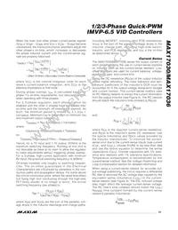 MAX17036GTL+T Datasheet Page 21