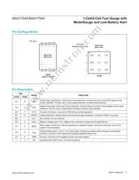 MAX17044X+T10 Datasheet Page 5