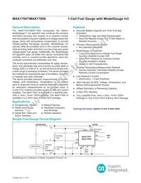 MAX17047G+T10 Datasheet Cover