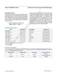 MAX17059X+T10 Datasheet Page 15