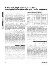 MAX1705ESE+ Datasheet Page 16