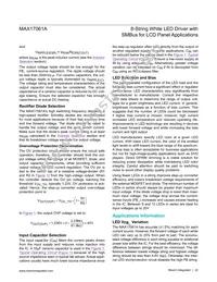 MAX17061AETI+ Datasheet Page 22