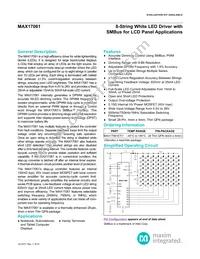 MAX17061ETI+ Datasheet Cover